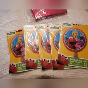 Sesame street Foil balloons 5 available